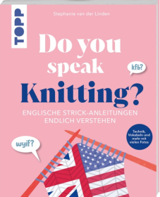 Do you speak knitting? Buch Übersetzung CoverEnglisch Deutsch